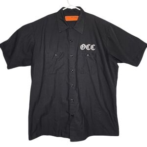 Orange County Coppers OCC Garage Shop Shirt S/S Black Mens XL